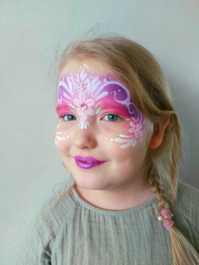 Lillekroon Näomaaling Lillekroon Roosa